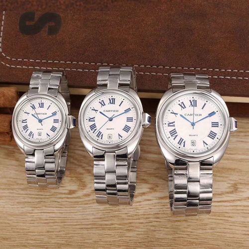 カルティエ時計正面デザイン